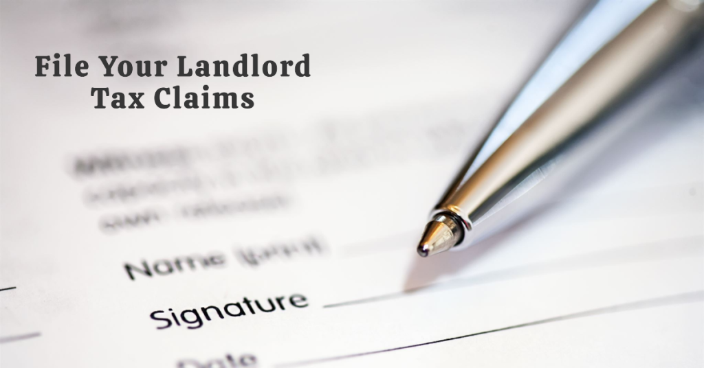 Landlord tax claim